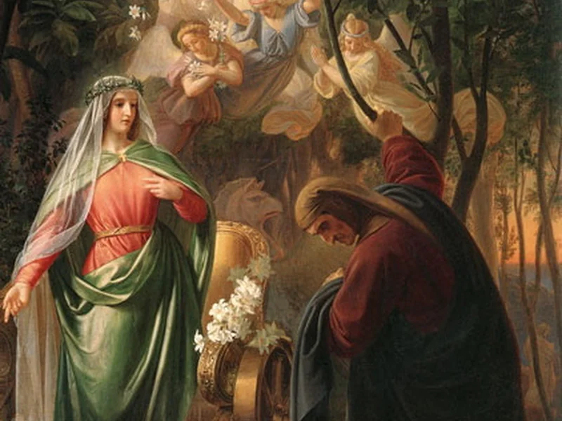 1805-Carl Oesterley - Dante e Beatrice